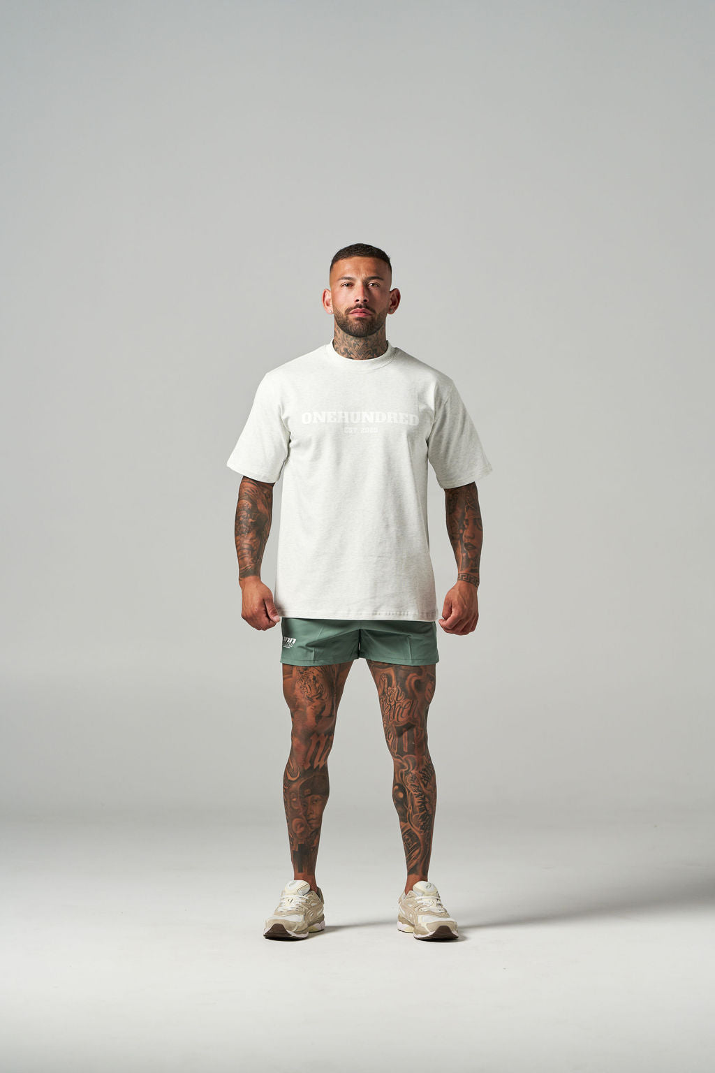 CLASSIC Oversized tee - grey