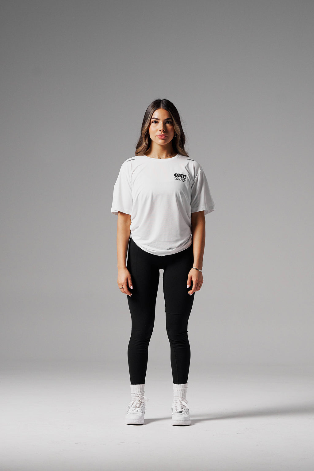 Compression Tee - White