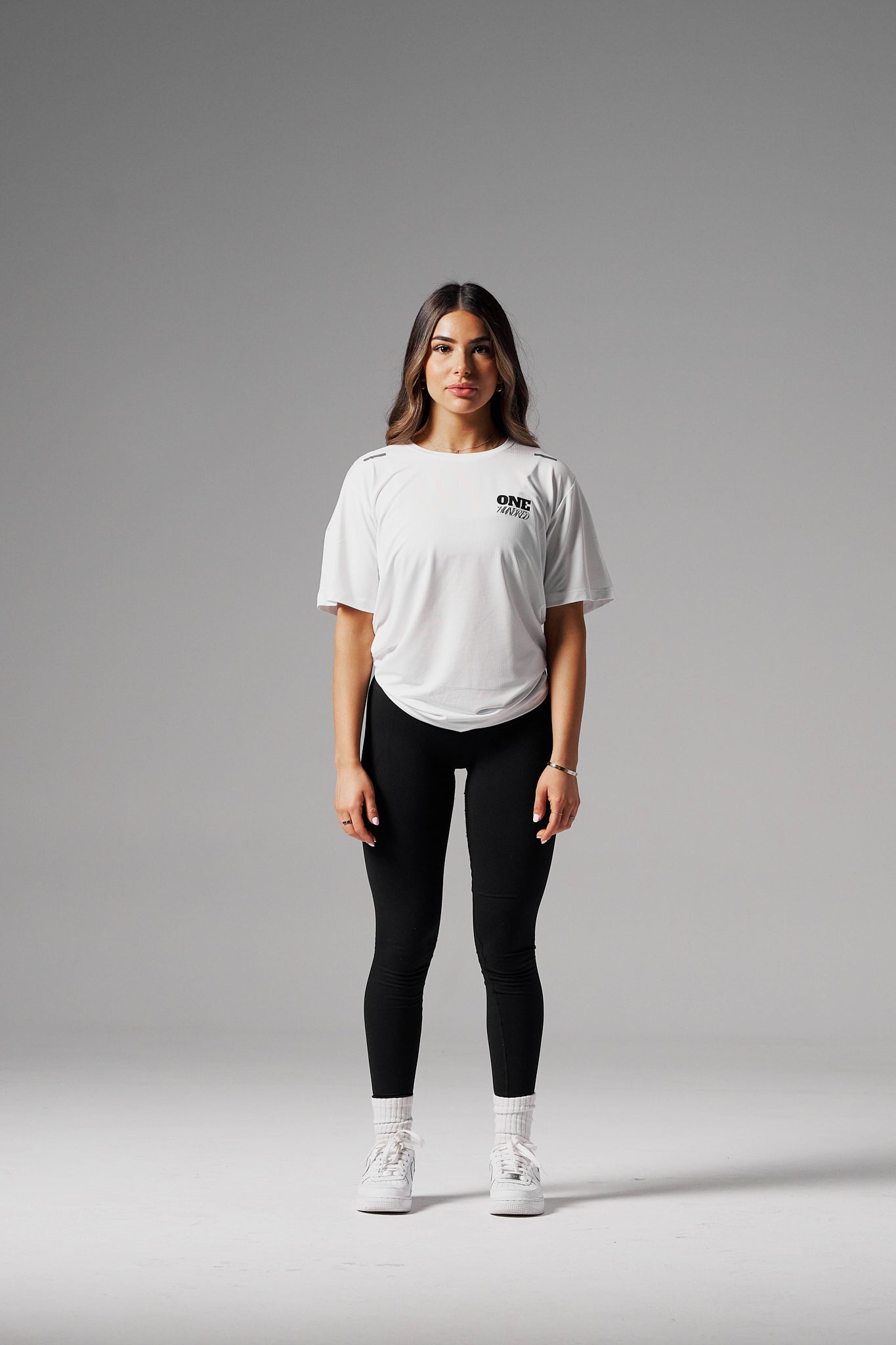 Compression Tee - White