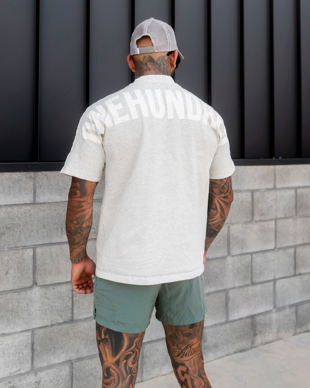 CLASSIC Oversized tee - grey