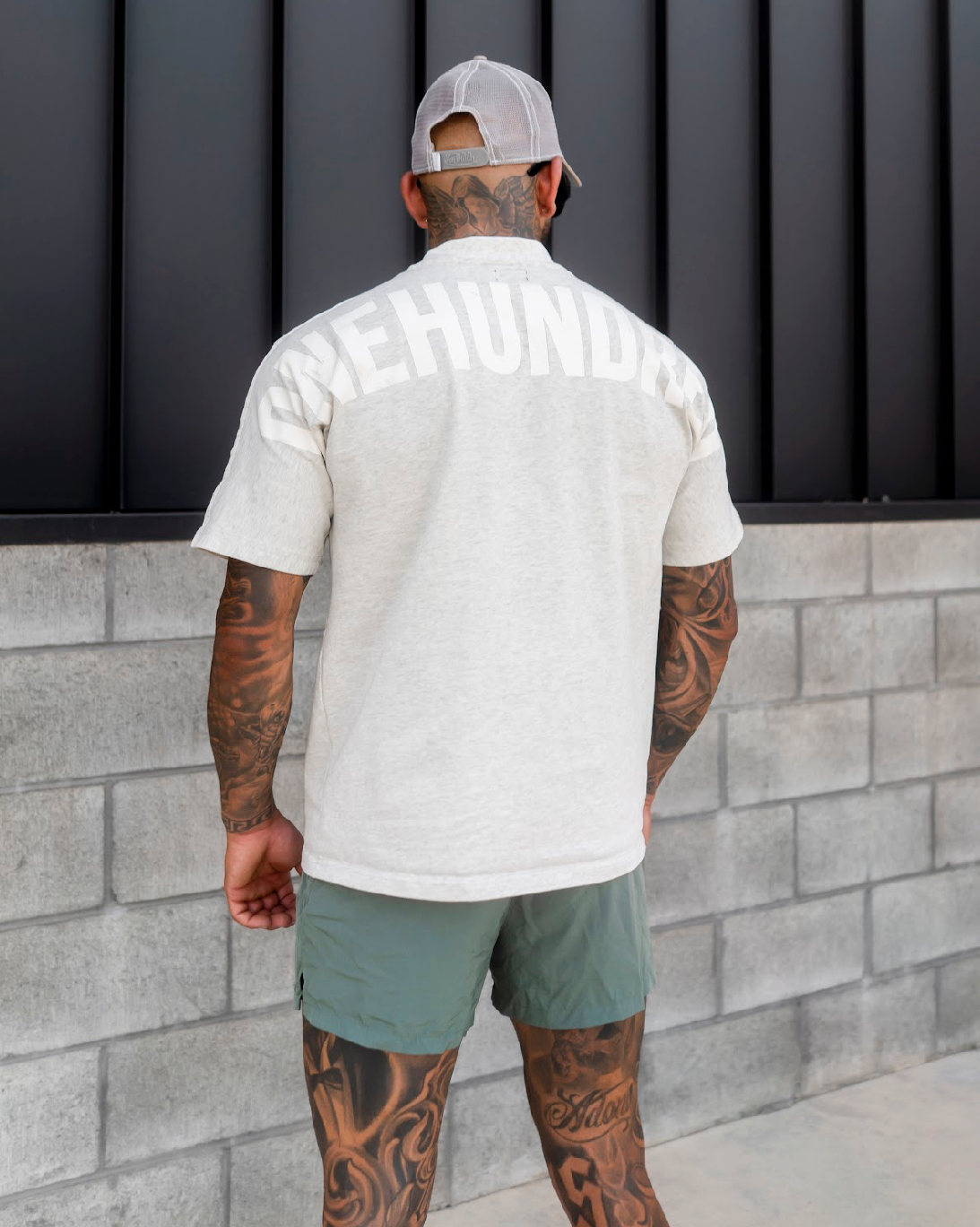 CLASSIC Oversized tee - grey
