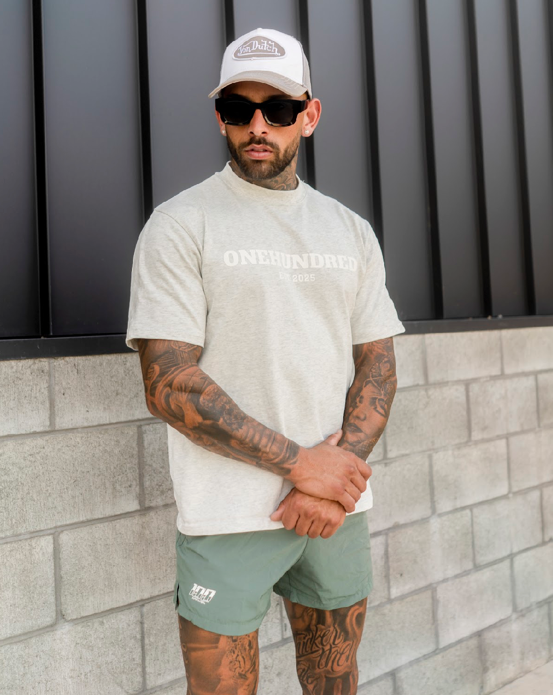 CLASSIC Oversized tee - grey