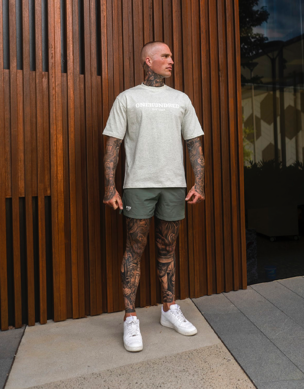 CLASSIC Oversized tee - grey