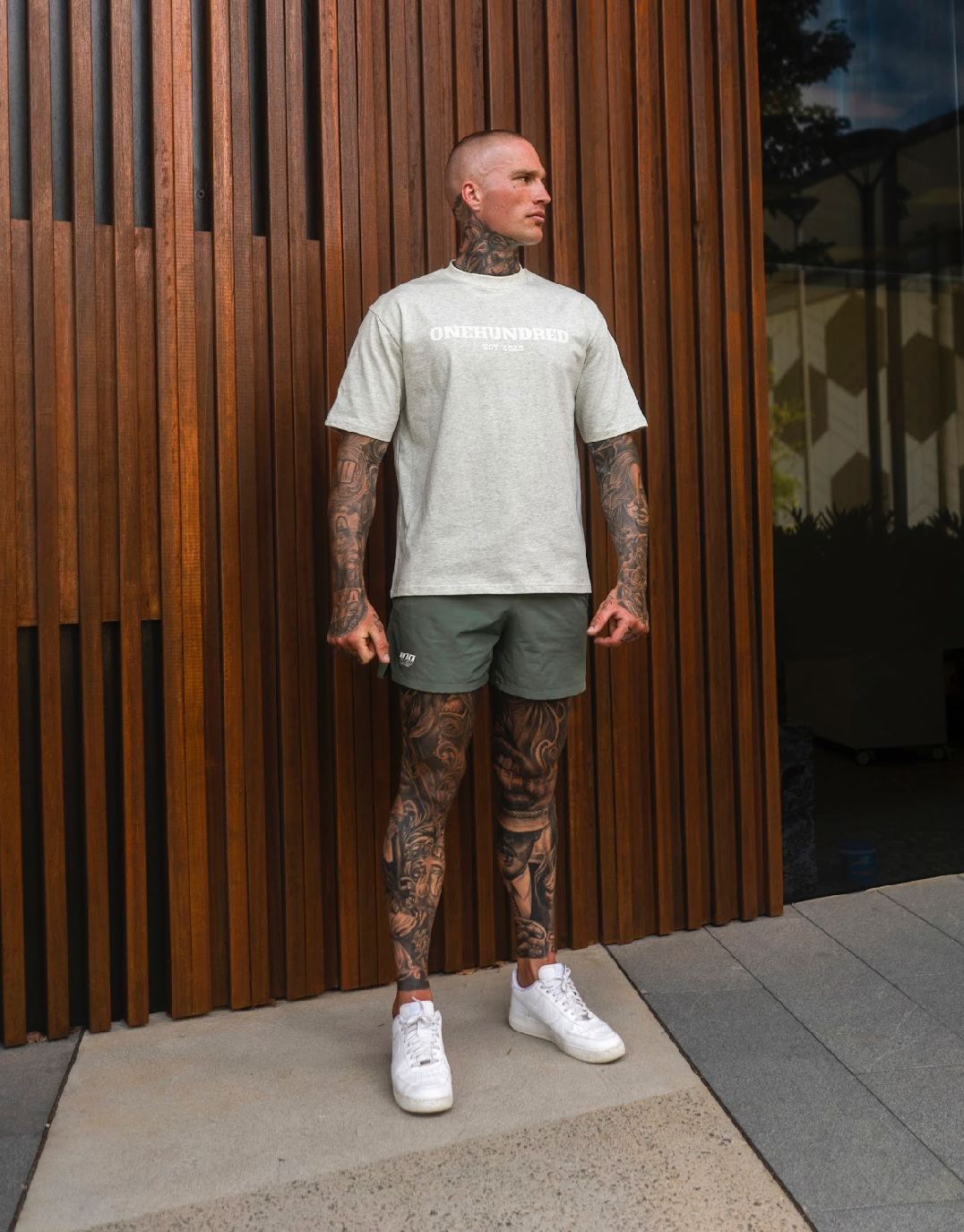 CLASSIC Oversized tee - grey