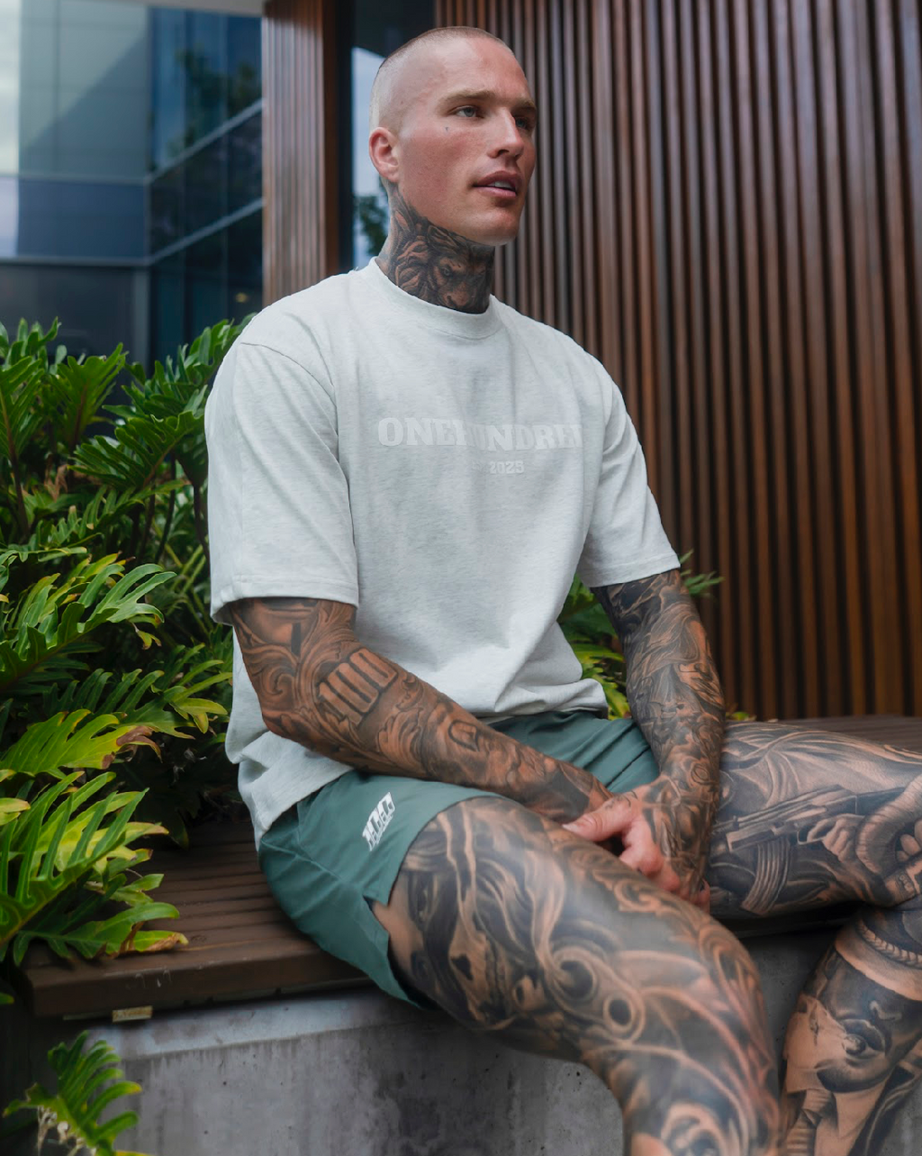 CLASSIC Oversized tee - grey